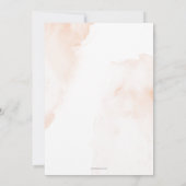 Zoet als Peach Girl Verjaardag Kaart (Achterkant)