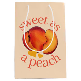 Zoet als Peach Ripe Georgia Peaches Fruit Medium Cadeauzakje