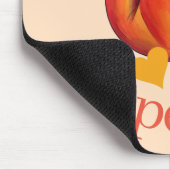 Zoet als Peach Ripe Georgia Peaches Fruit Muismat (Hoek)