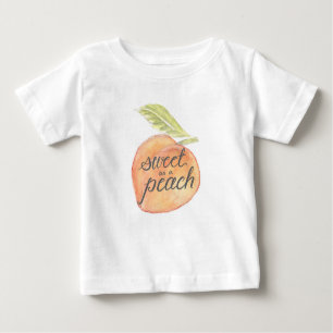 Zoet als Peach Toddler Shirt