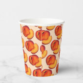 Zoet als perziken 16 Zestiende Verjaardag Papieren Bekers (Rechts)