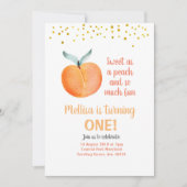 Zoet als perzikgoud kaart (Voorkant)