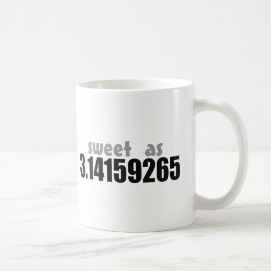 Zoet als Pi Koffiemok (Rechts)