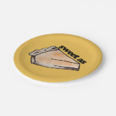 Zoet als pompoentaart Thanksgiving Diner Papieren Bordje (Gekanteld)