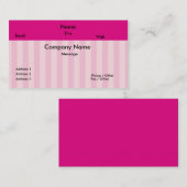 Zoet als Snoep Visitekaartje (Voorkant / Achterkant)