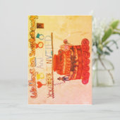 Zoet als snoep wed cake paar feestdagenkaart (Staand voorkant)