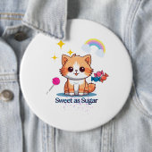 Zoet als Suikerkat - Button (In situ)