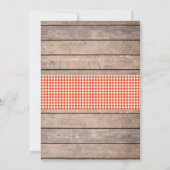 Zoet als verjaardagsuitnodiging voor een pasteipar kaart (Achterkant)