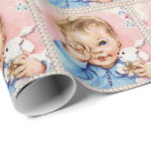 Zoet Baby  Baby shower inpakpapier (Rol Hoek)