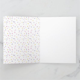 zoet baby shower bedankkaart