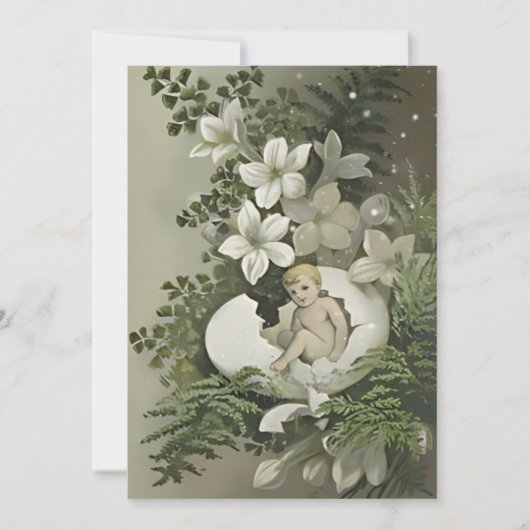 zoet Baby shower Kaart (Voorkant)