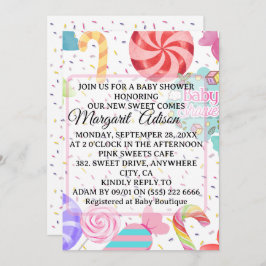 zoet baby shower kaart