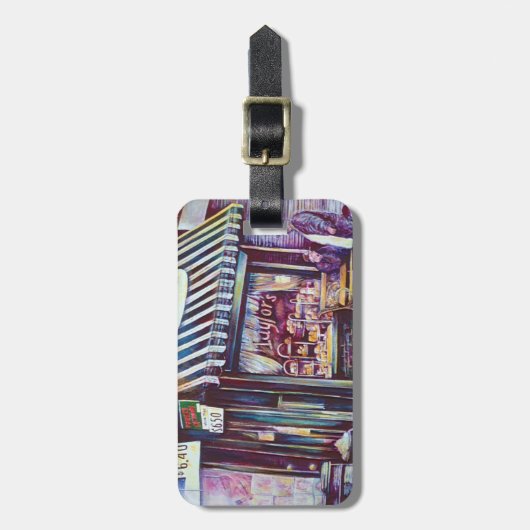 zoet bagagelabel (Voorkant verticaal)