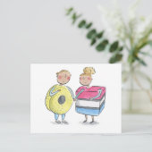 zoet briefkaart (Staand voorkant)