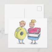 zoet briefkaart (Voorkant / Achterkant)