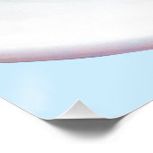 Zoet brood met aardbeien en room perfect poster (Hoek)