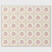 Zoet Cake Bakkerij Logo Cadeaupapier (Vlak)