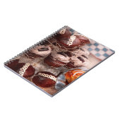 Zoet - Cupcake - Cupcake berg Notitieboek (Linkerzijde)