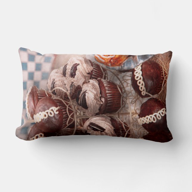 Zoet - Cupcake - Cupcake Kussen (Voorkant)