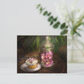 Zoet - Cupcake - Eat me Briefkaart (Staand voorkant)