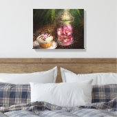 Zoet - Cupcake - Eet Mij Canvas Afdruk (Insitu (Slaapkamer))