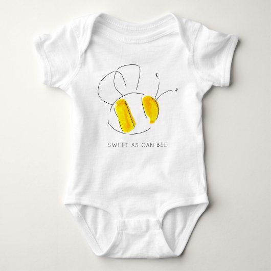 Zoet dat Bodysuit-Baby-pak kan worden gespoten Romper (Voorkant)
