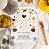 Zoet dat het Baby shower honingraat kan zijn Kaart