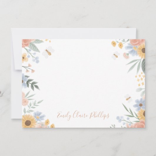 Zoet dat je een platte briefkaart kunt krijgen (Voorkant)