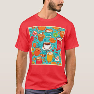 Zoet Dessert & Drink Kunst T-shirt