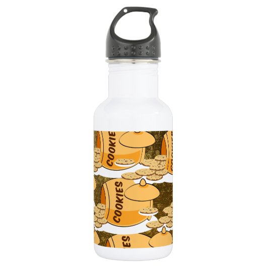 Zoet dessert Food Cookie Jar Chocolate Waterfles (Voorkant)