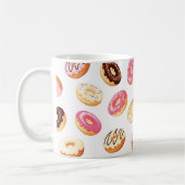 Zoet donut patroon koffiemok (Links)