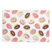 Zoet donut patroon kussensloop (Achterkant-Links)