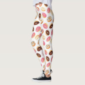 Zoet donut patroon leggings (Links)