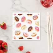 Zoet donut patroon servet (Insitu)