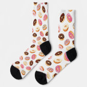 Zoet donut patroon sokken (Links)