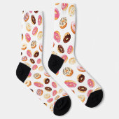 Zoet donut patroon sokken (Rechts)