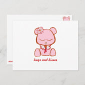 Zoet draag briefkaart (Voorkant / Achterkant)