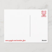 Zoet draag briefkaart (Achterkant)