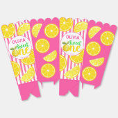Zoet een roze limonade verjaardagsfeestje popcorn bedankdoosjes (Ongevouwen)