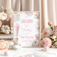 Zoet een verjaardagsfeestje ijs snoep