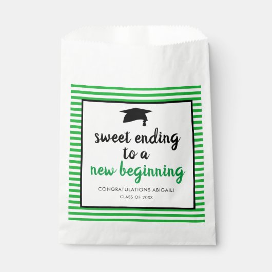 Zoet eindigt op een nieuw beginnerveur B van Afstu Bedankzakje (Voorkant)