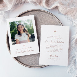 Zoet en eenvoudig | Foto Eerste Heilige Communie Kaart