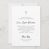 Zoet en eenvoudig | Foto Eerste Heilige Communie Kaart (Achterkant)