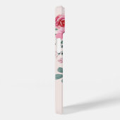 Zoet en Elegant Monogram Aquarel Bloemen Case-Mate iPhone Case (Achterkant / Rechts)