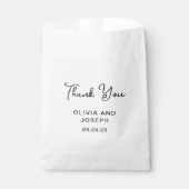 Zoet en grillig | Bruiloft dank u Bedankzakje (Voorkant)
