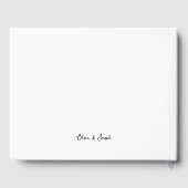 Zoet en grillig | Bruiloft Gastenboek (Achterkant)