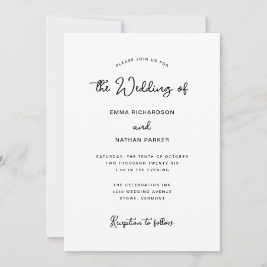 Zoet en grillig | het huwelijk van | kaart (Voorkant)