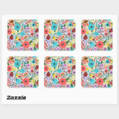 Zoet en kleurrijk Floral Ditsy Sticker Seal (Vel)
