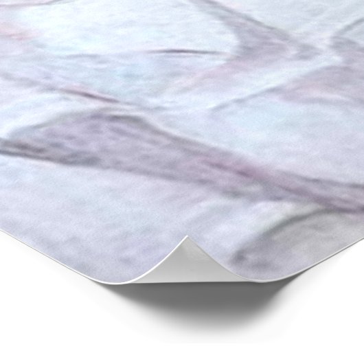 "Zoet en laag" Poster (Hoek)