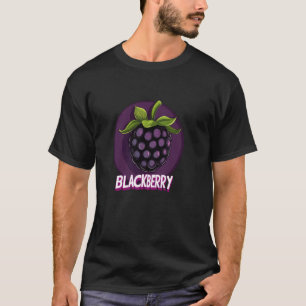 Zoet en pittig braambere in dit fruitig ontwerp t-shirt
